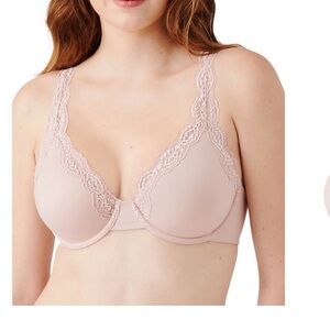 Wacoal Rose dust Lace Underwire Bra 34d nwt